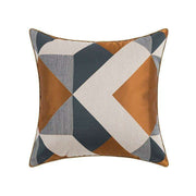 Chic Nordic Caramel Geometric Cushion Covers for an Elegant Home Transformation
