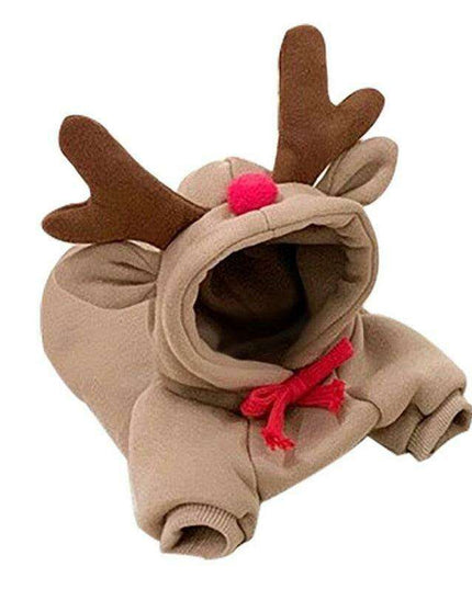 Chic Hooded Winter Jacket for Small Dogs - Fashionable Warmth for Tiny Tails