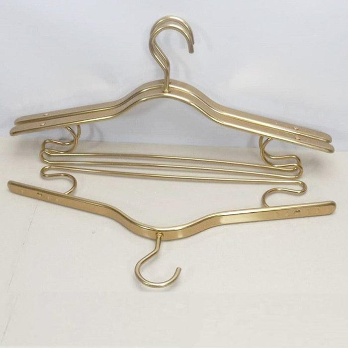 5-Piece Eco-Friendly Aluminum Hangers for Clothes Organization
