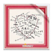 20X20CM   No Frame / Love
