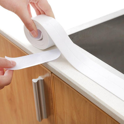 Waterproof Mold-Resistant PVC Sealing Tape for Kitchen & Bathroom - Reliable Long-Lasting Protection