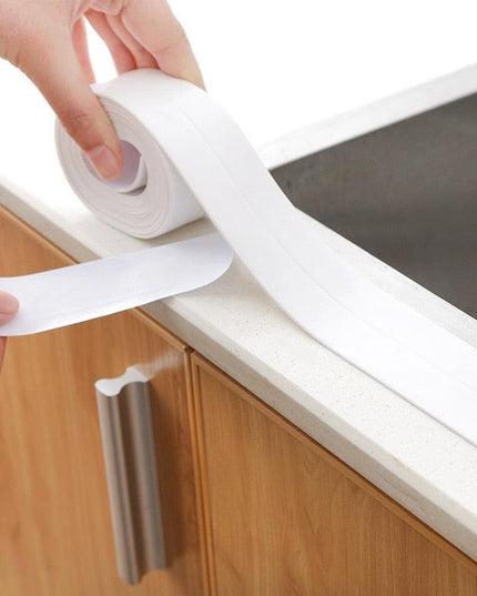 Waterproof Mold-Resistant PVC Sealing Tape for Kitchen & Bathroom - Reliable Long-Lasting Protection