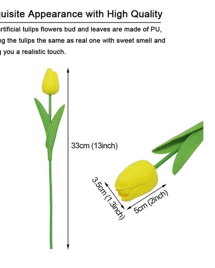 Delightful Mini Tulip Bouquet: A Touch of Timeless Floral Charm