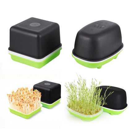 Hydroponic Peanut Sprout Growing Kit with Complete Tray System for Home Gardening