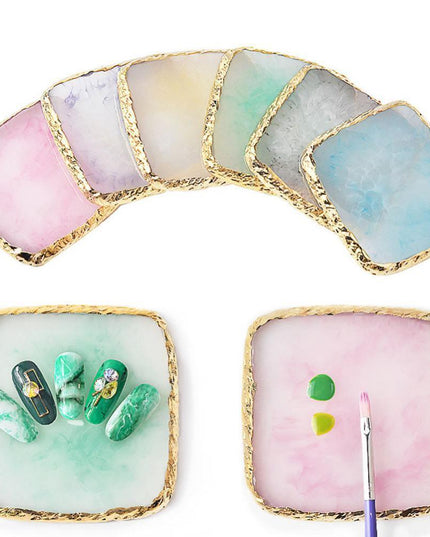 Square Resin Nail Art Mixing Palette: Unlock Your Creative Potential