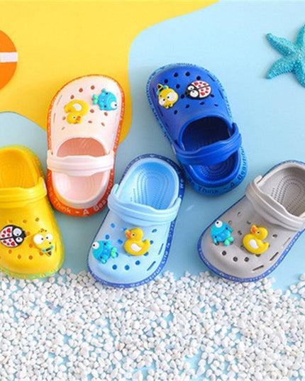 Summer Adventure Slip-On Mules for Kids