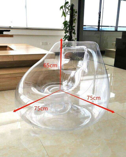 Luxury Portable Inflatable Sofa Bed with Integrated Headrest and Ergonomic Design