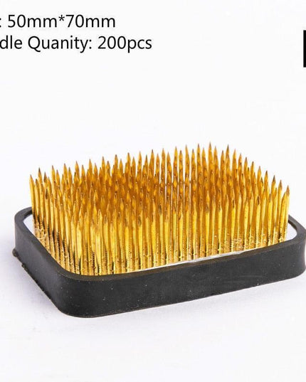 Ikebana Elegance: Exquisite Japanese Kenzan Floral Arrangement Toolset