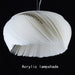 Creative Acrylic Pendant Light Decor Hanging Lamps Living Room Pendant Lamp Loft Kitchen Fixtures Bedroom Lamps Suspension Light-0-Très Elite-Acrylic lamp-Dia-60cm-Très Elite
