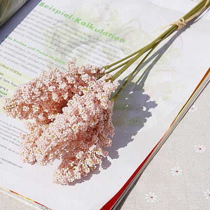 Elegant Lavender Serenity 6-Piece Faux Flower Wall Decoration Set