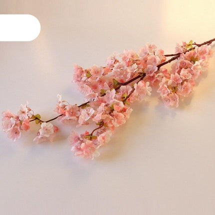 Lifelike Cherry Blossom Silk Floral Arrangement Kit - DIY Elegant Blooming Decor Set