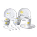 Nordic Charm Ceramic Dining Set - Elegant Tableware Collection for Kitchen