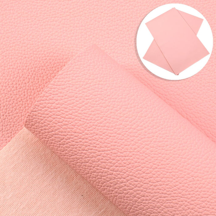 Sophisticated Lychee Grain Faux Leather Fabric for Crafting Handbags, Wallets, and Earrings
