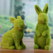 Enchanting Easter Bunny Resin Garden Sculpture - Charming Outdoor Decor Piece