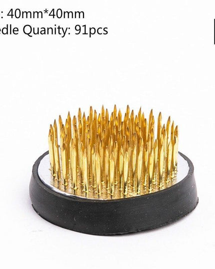 Ikebana Elegance: Exquisite Japanese Kenzan Floral Arrangement Toolset