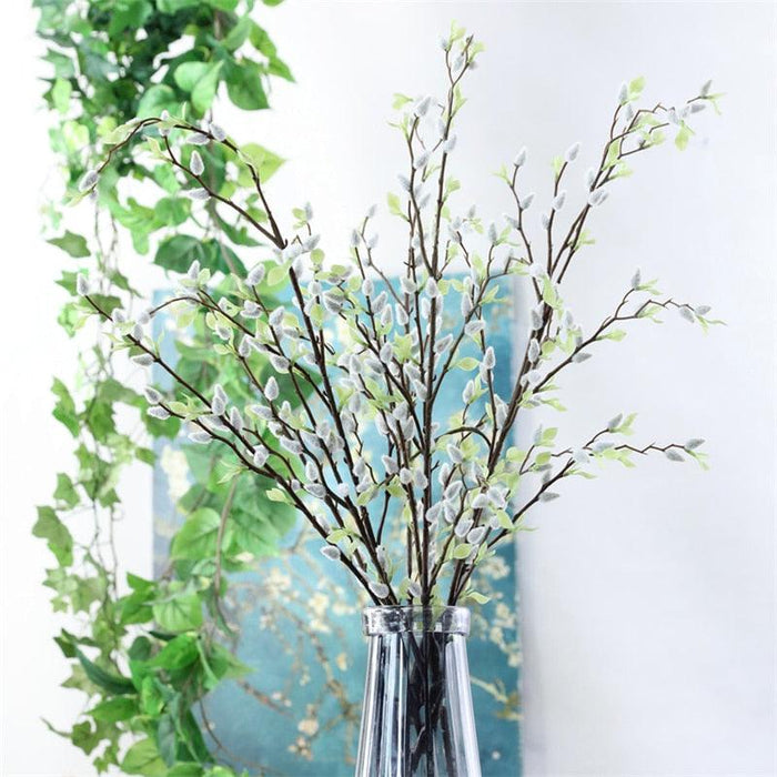 Artificial Willow Bud Branches Set for Elegant Home and Event Decor
