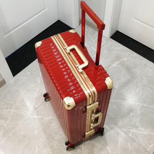 Carrylove Luxury Aluminum Frame Suitcase Set
