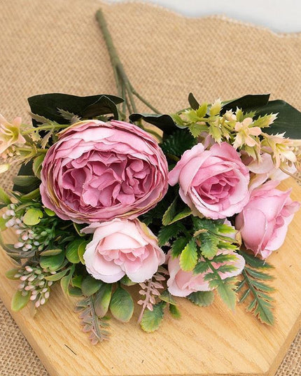 Elegant White Silk Roses - Perfect for Weddings, Autumn Decor, and Holiday Celebrations