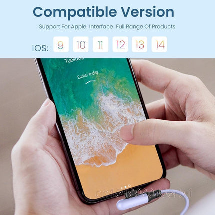 Ergonomic 90-Degree Liquid Silicone iPhone Rapid Charge Cable - Available in Multiple Lengths