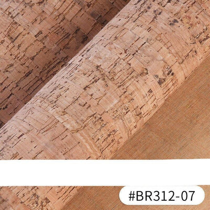 Natural Cork & Faux Leather DIY Fabric Kit - Custom Sizes for Every Project