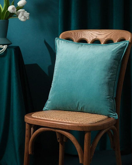 Dual-Sided Luxe Velvet Accent Pillow - Chic Decorative Cushion Cover