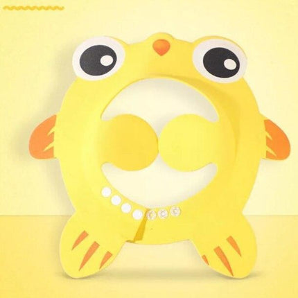 Children's Bath Time Shampoo Shield Cap - Eye Protection, Hassle-Free Fun, Adjustable Size