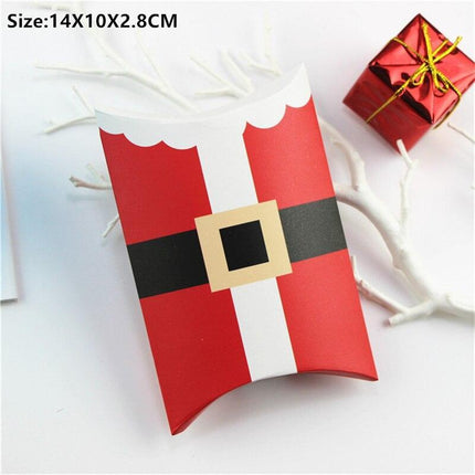 Christmas Cheer: Santa's Whimsical Candy Cottage Décor and Gift Box Set