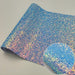 Iridescent Glitter Faux Leather Craft Sheets - Illuminate Your Projects