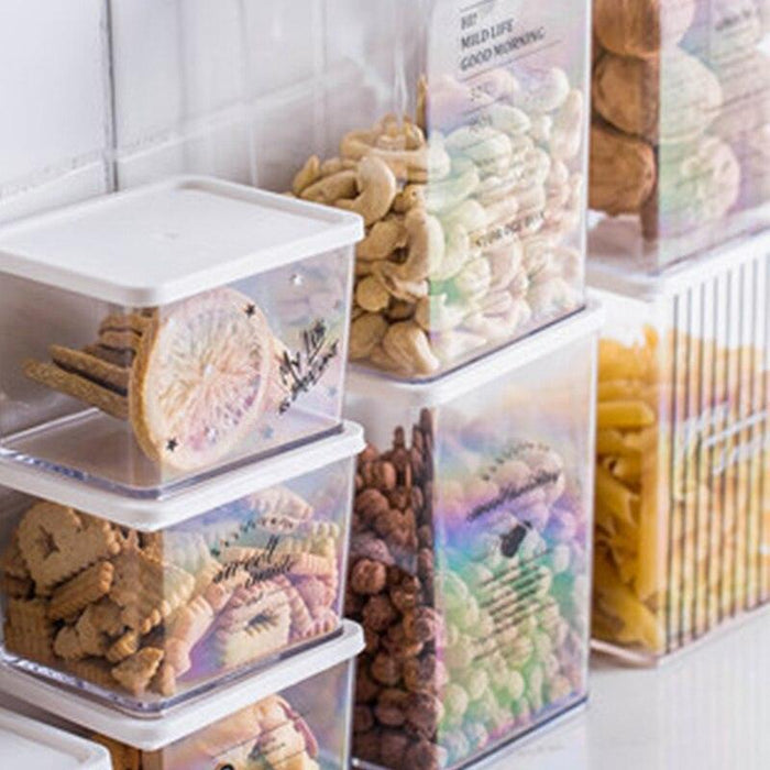 Clear and Robust Airtight Food Storage Container