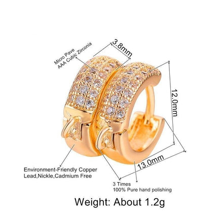 Stunning Handmade Gold & Silver Earring Hooks Adorned with Dazzling Austrian Crystals - Eco-Friendly Luxury Jewelry