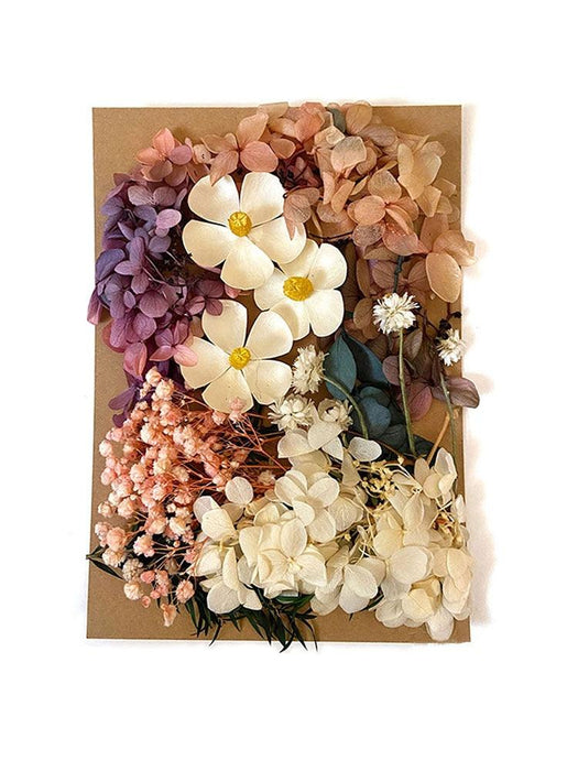Crafters' DIY Dried Flower Kit: Handicraft Projects Galore