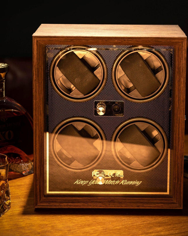 Elegant Automatic Watch Winder with Smart Technology - Ultimate Care for Your Timepieces