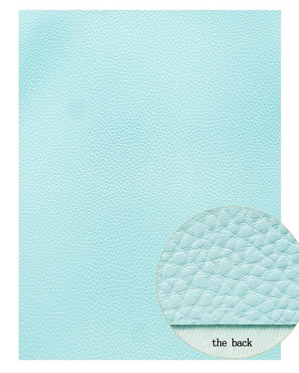 Artisanal Luxe Litchi Faux Leather Crafting Essential