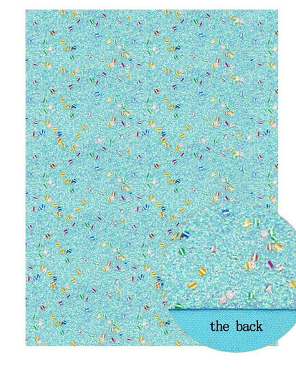 Glamorous Glitter Faux Leather Sheets for Creative Crafting Adventures!