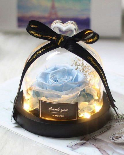 Forever Enchanted Glass Dome Rose: An Enduring Emblem of Affection