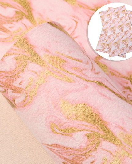 Blooming Elegance: Premium Floral Faux Leather for Inspired DIY Creations