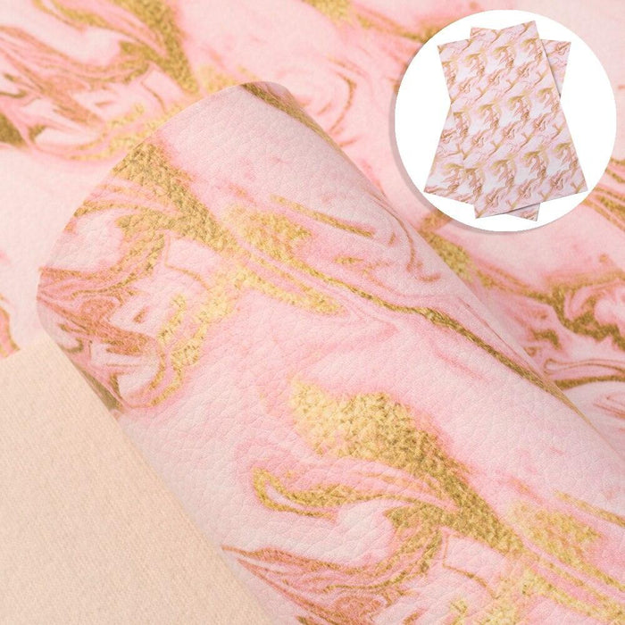 Blooming Elegance: Premium Floral Faux Leather for Inspired DIY Creations