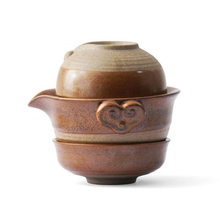 Elegant Explorer's Tea Set for the Discerning Traveler