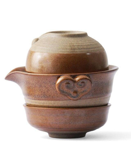 Elegant Explorer's Tea Set for the Discerning Traveler