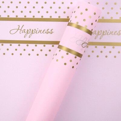 20 pcs Exquisite English Letters Flower Wrapping Paper - 58*58cm