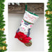 Festive Christmas Stocking Candy Gift Bag Ornaments - Creative DIY Decor for Home Parties