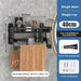 Modern Black Stainless Steel Bathroom Storage Caddy with Towel Holder and Superior Drainage System