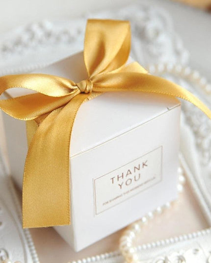 Chic European-Inspired Candy Favor Boxes: Elegant Touch for Unforgettable Celebrations
