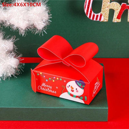 Christmas Cheer: Santa's Whimsical Candy Cottage Décor and Gift Box Set