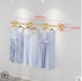 Maximize Your Boutique's Women's Fashion Showcase with a Sleek Wall-Mounted Garment Display