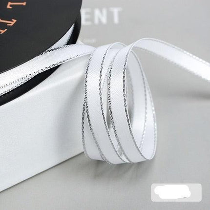 Luxe Shimmering Satin Craft Ribbon Collection - 50 Yards of Premium Quality for DIY Masterpieces