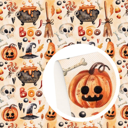 Spellbinding Halloween Faux Leather Craft Sheets 🎃