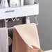 Modern Bathroom Storage Rack with Towel Holder: Sleek and Space-Efficient Organization Solution