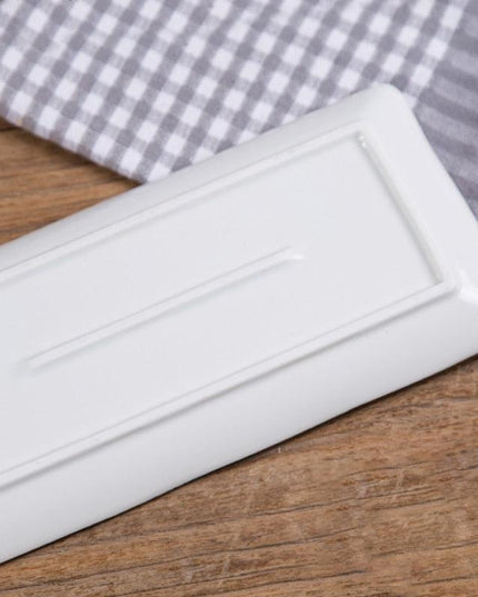 Stunning 9.8-Inch Rectangular Japanese Ceramic Sushi Platter