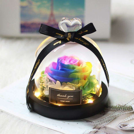 Forever Enchanted Glass Dome Rose: An Enduring Emblem of Affection